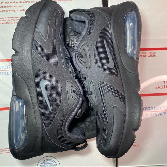 🆕 Nike Air Max 200 GS 'Black' - Picture 9 of 12